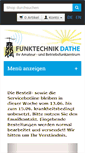 Mobile Screenshot of funktechnik-dathe.de